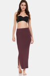 Zivame All Day Cut And Sew Height Extender Saree Inskirt - Mahogary Red — thumbnail 4